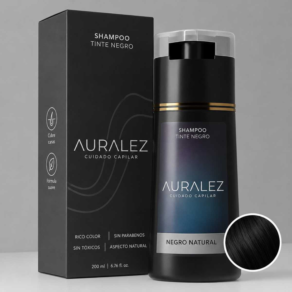 Shampoo tinte | Tiñe en 10 minutos