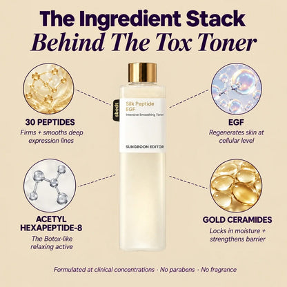 Silk Peptide EGF Tox Toner
